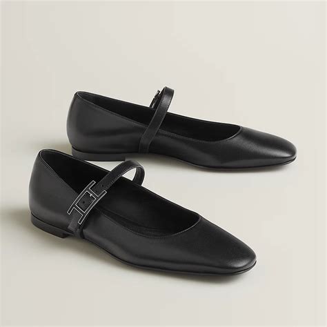 hermes ballet flats